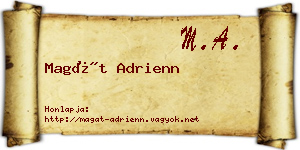 Magát Adrienn névjegykártya