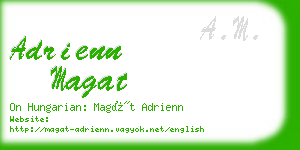 adrienn magat business card